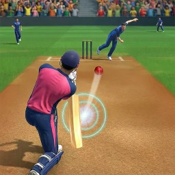 Icône de Jeu de Cricket 3D T20 T10